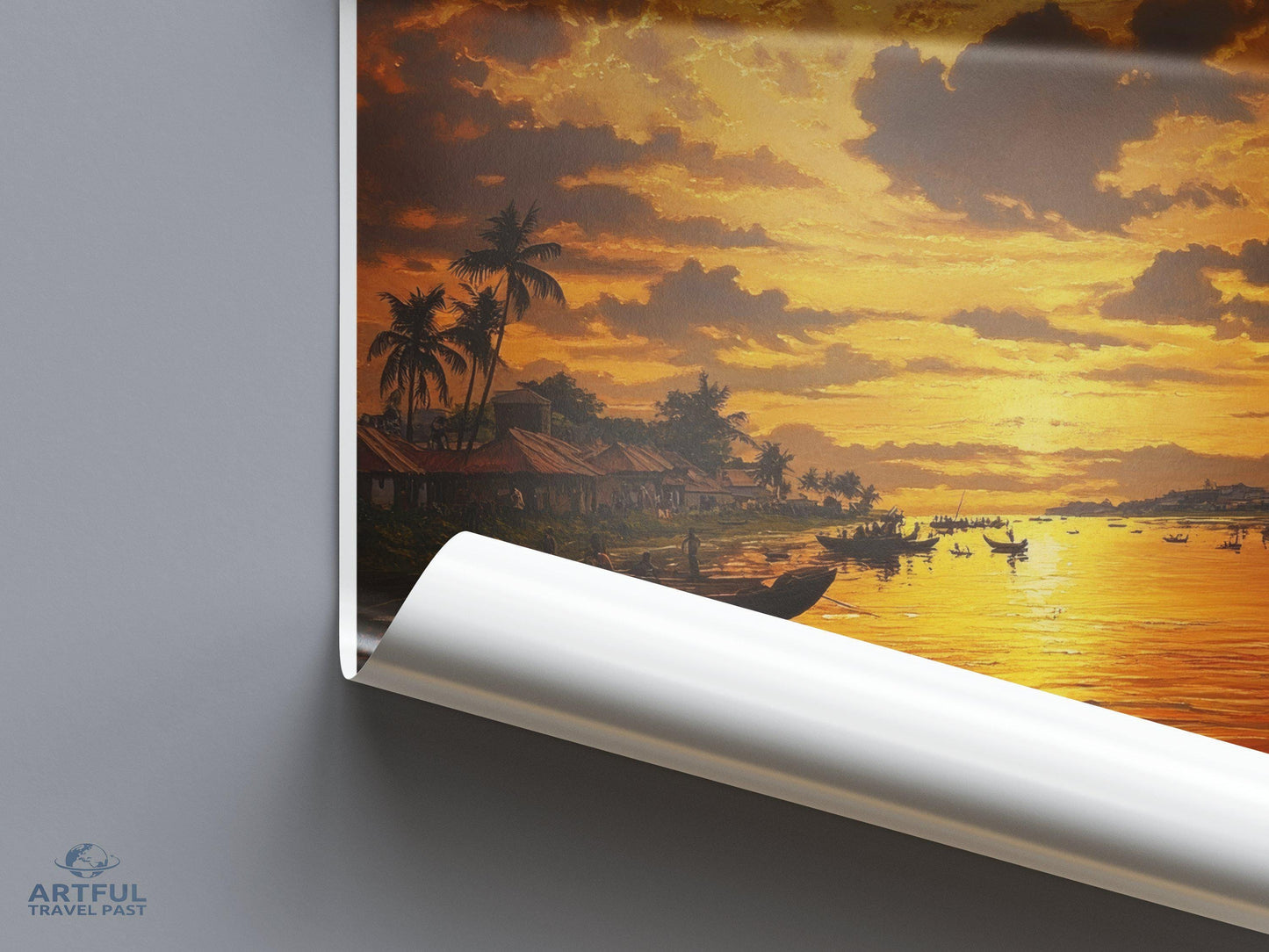 Ghana Poster - Africa Wall Art