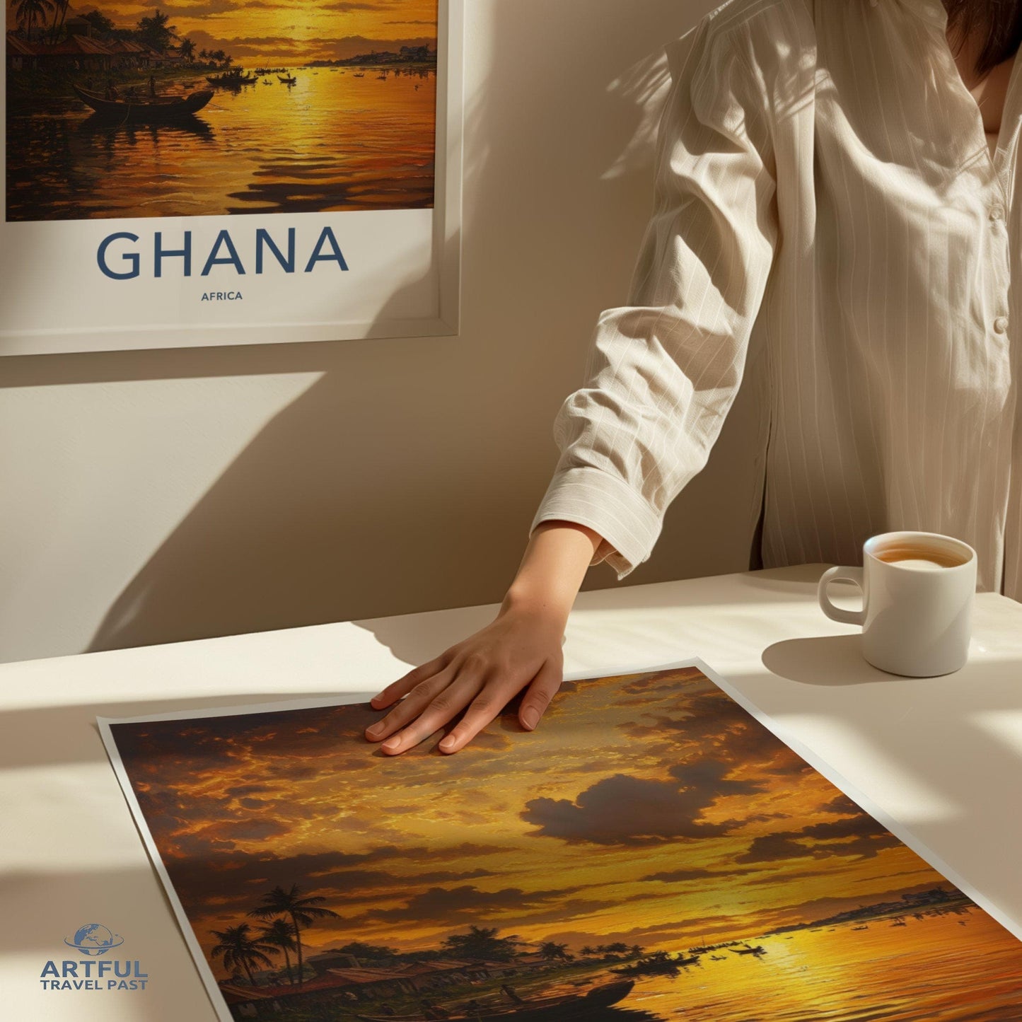 Ghana Poster - Africa Wall Art