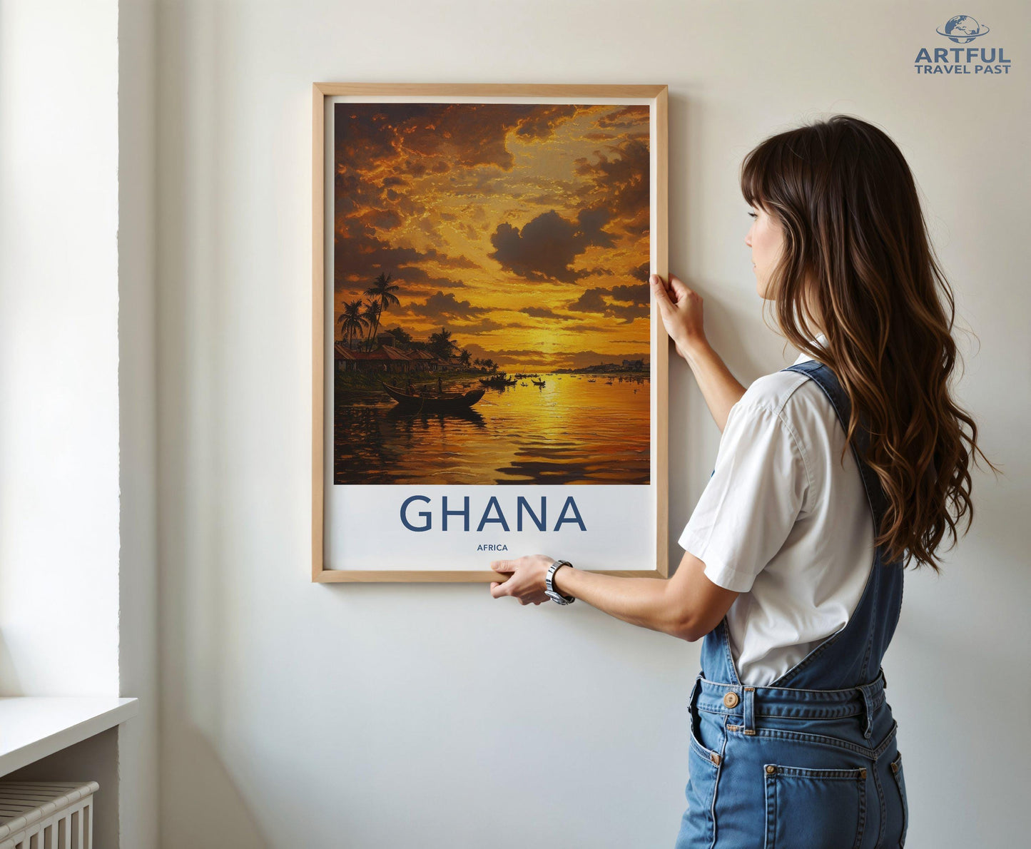 Ghana Poster - Africa Wall Art