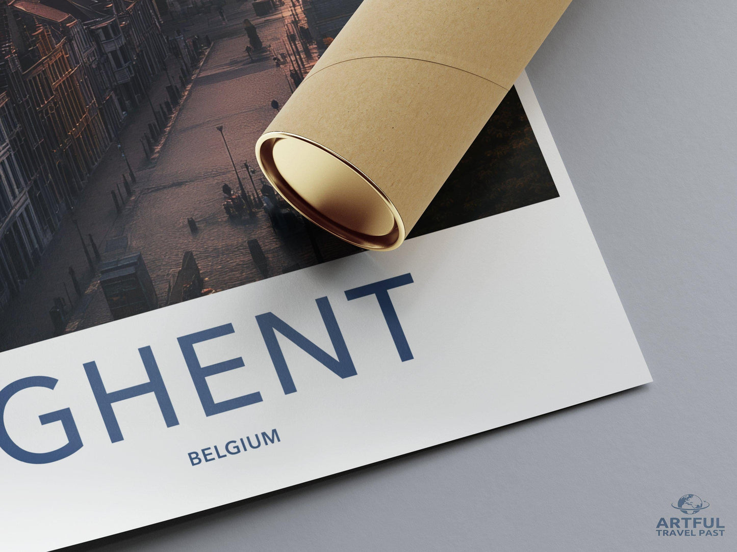 Ghent Poster - Belgium Wall Art