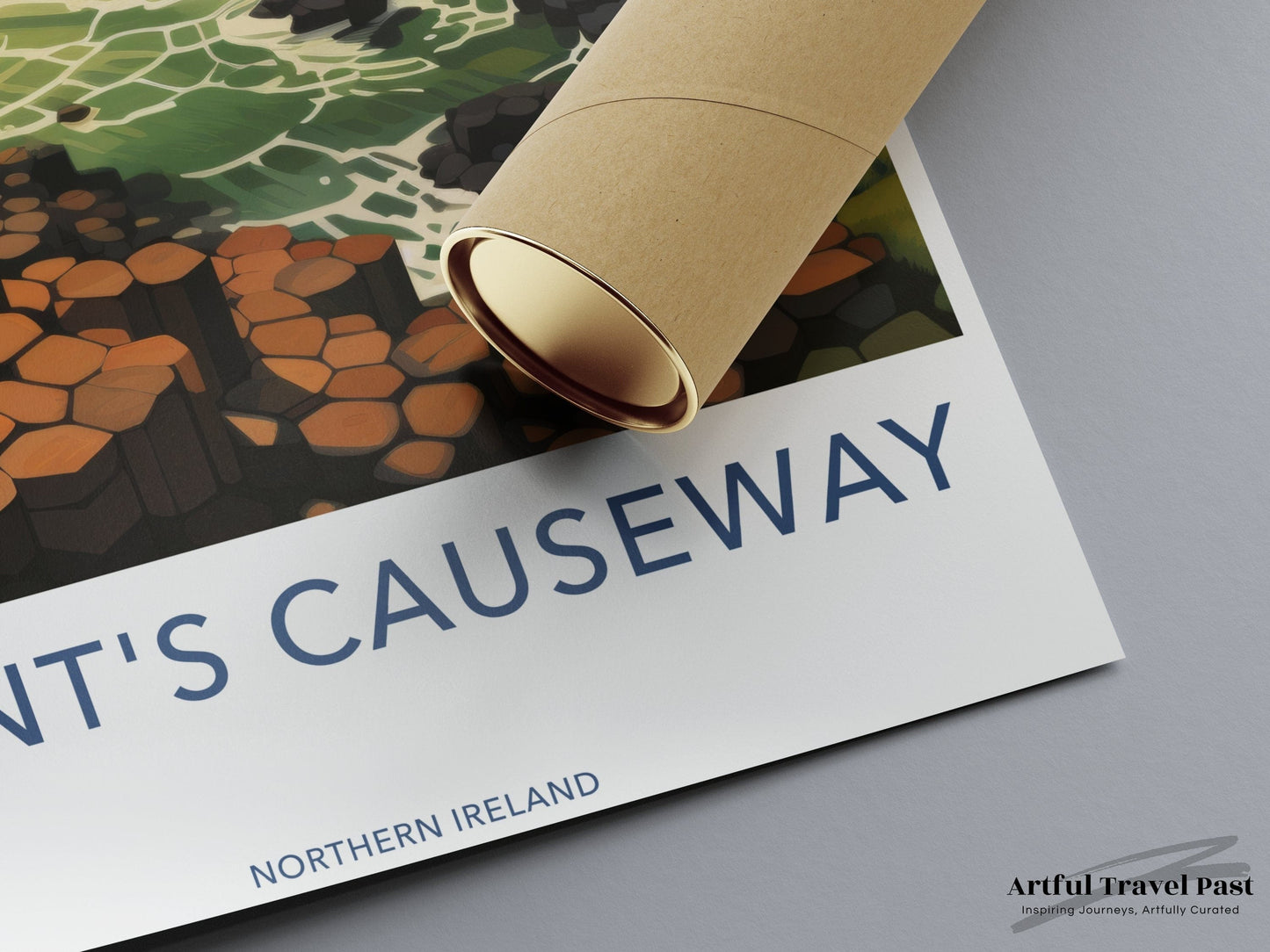 Giant’s Causeway Northern Ireland Poster