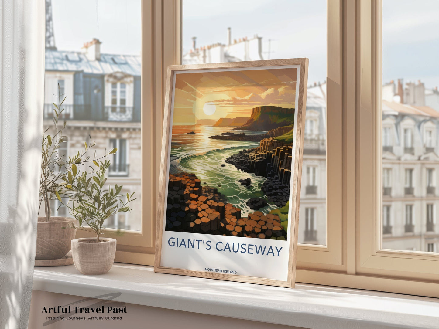 Giant’s Causeway Northern Ireland Poster