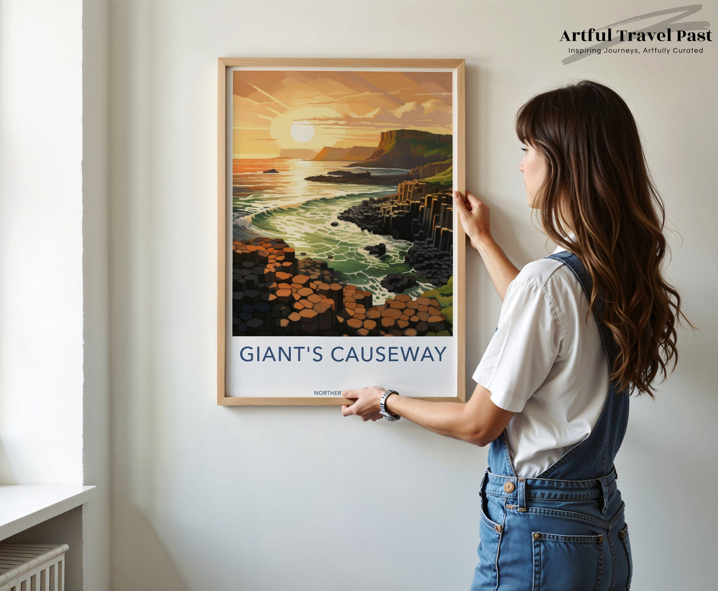 Giant’s Causeway Northern Ireland Poster