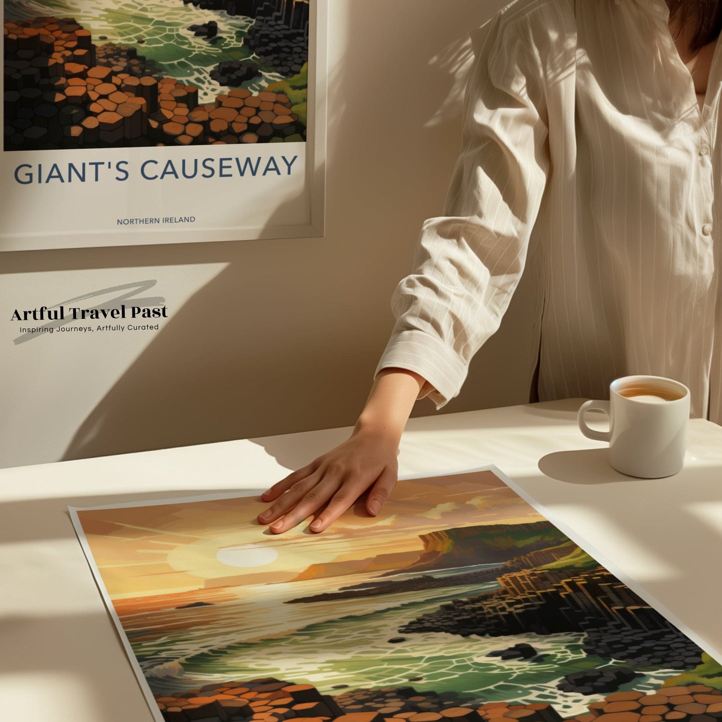 Giant’s Causeway Northern Ireland Poster