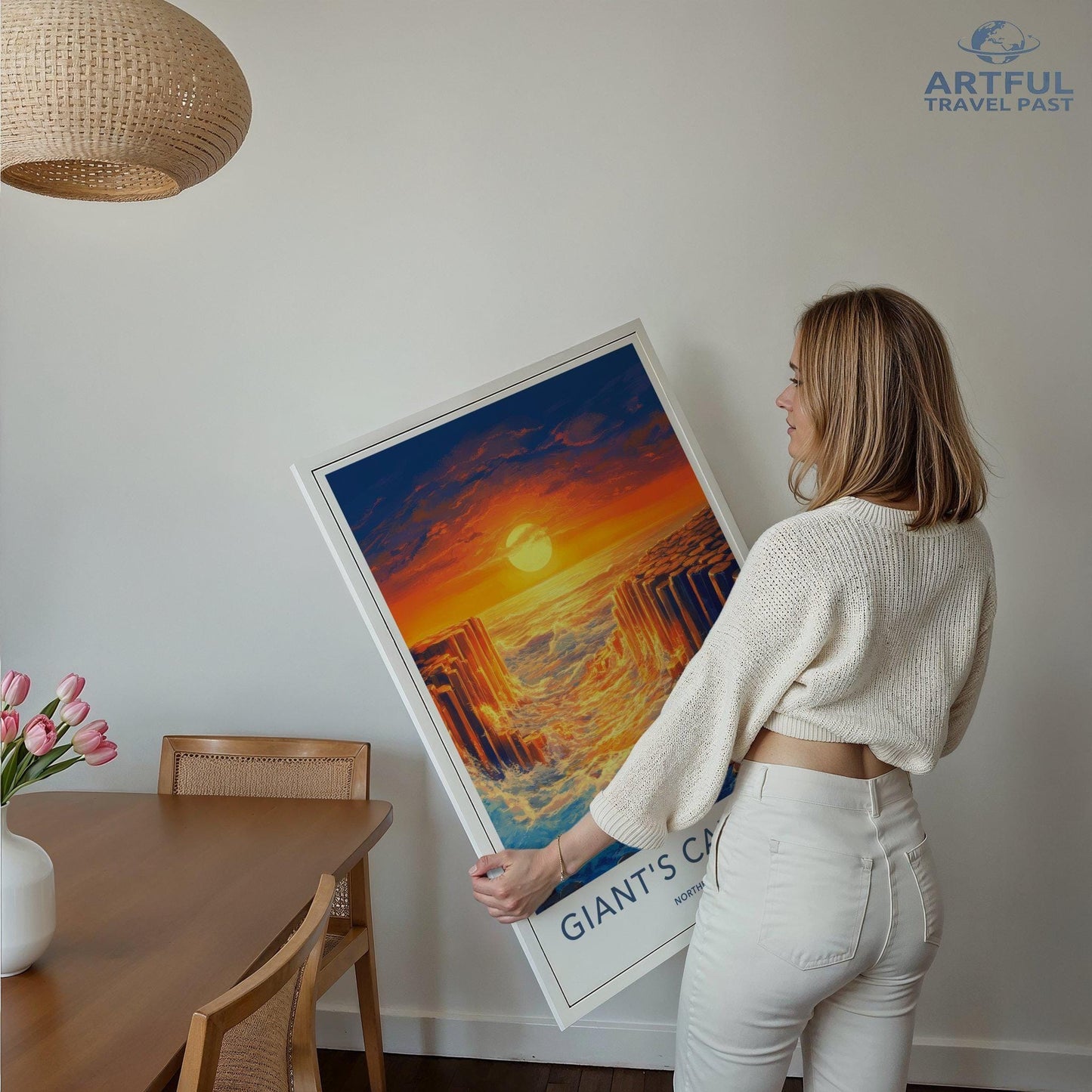 Giant’s Causeway Poster | Northern Ireland Wall Art