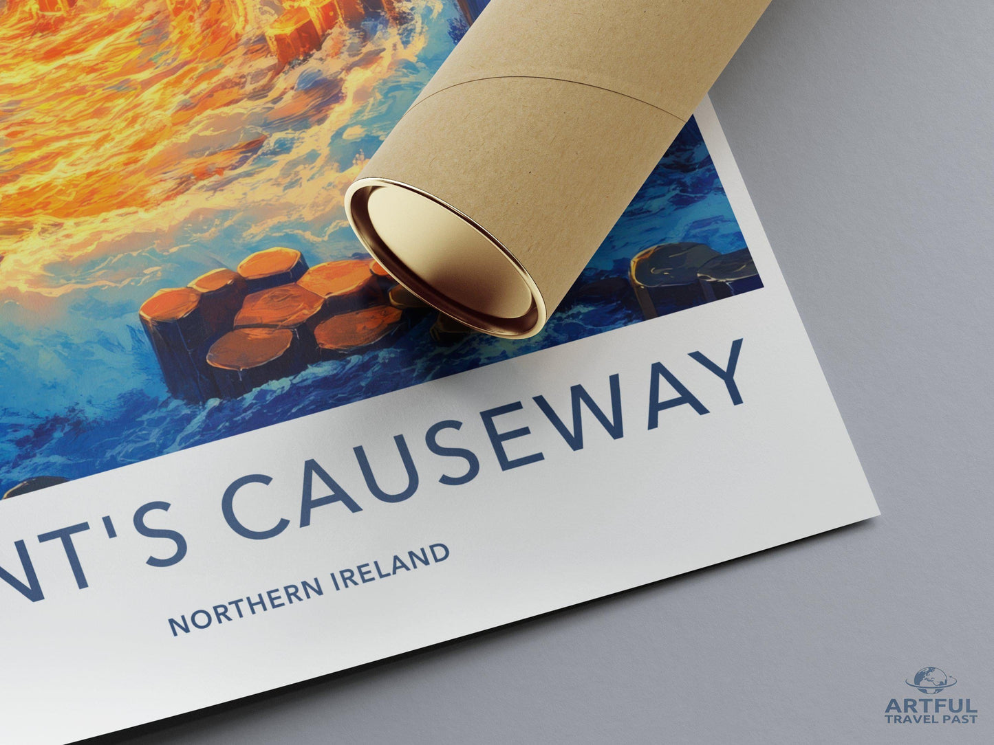 Giant’s Causeway Poster | Northern Ireland Wall Art
