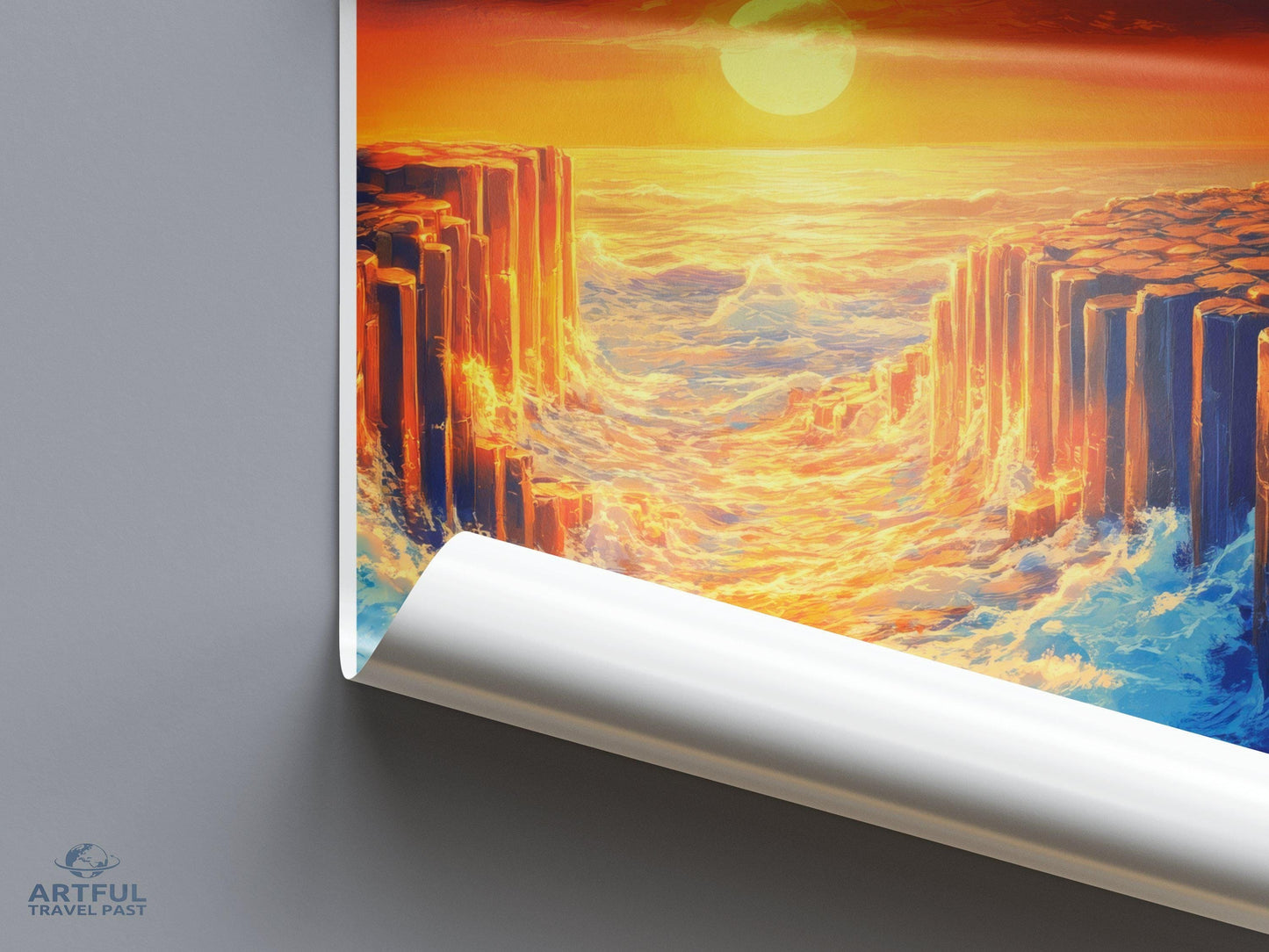 Giant’s Causeway Poster | Northern Ireland Wall Art