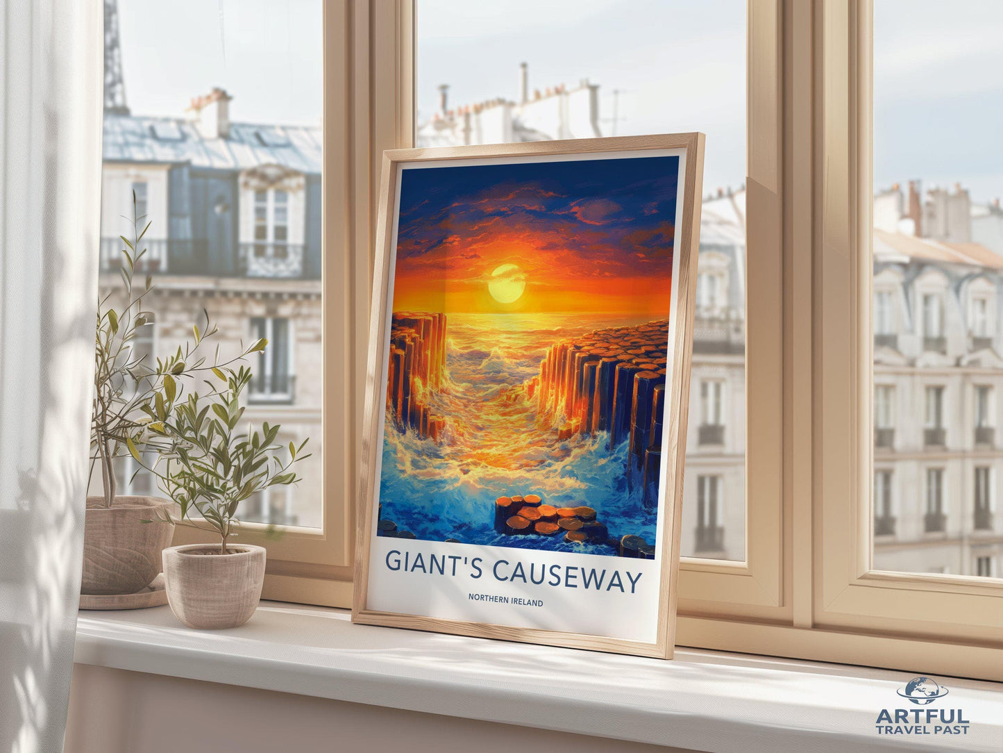 Giant’s Causeway Poster | Northern Ireland Wall Art