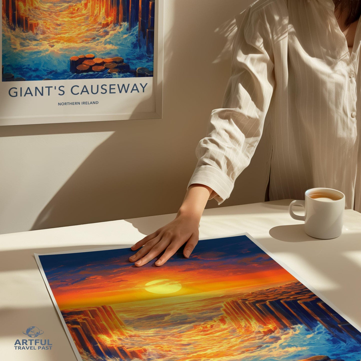 Giant’s Causeway Poster | Northern Ireland Wall Art