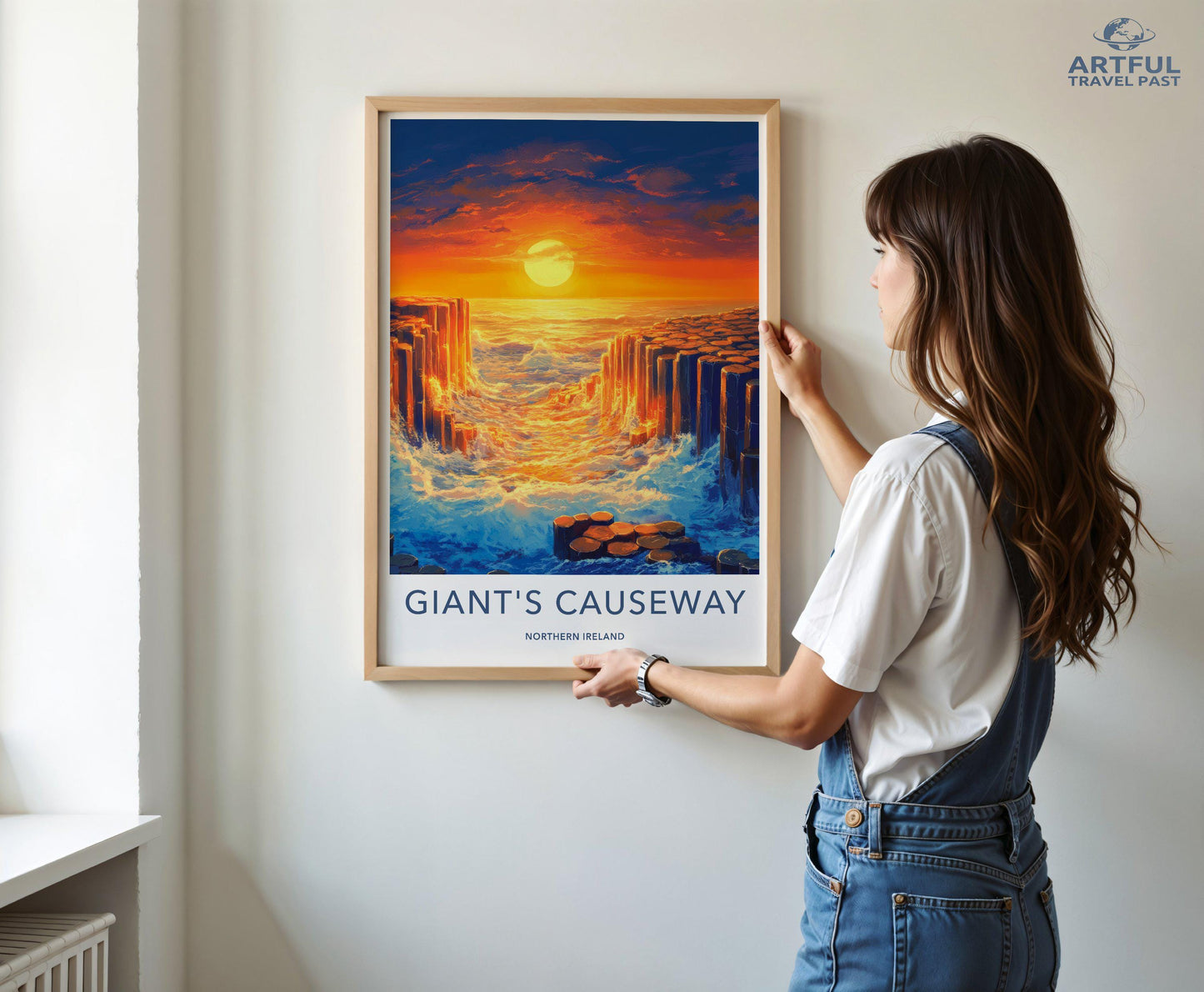 Giant’s Causeway Poster | Northern Ireland Wall Art