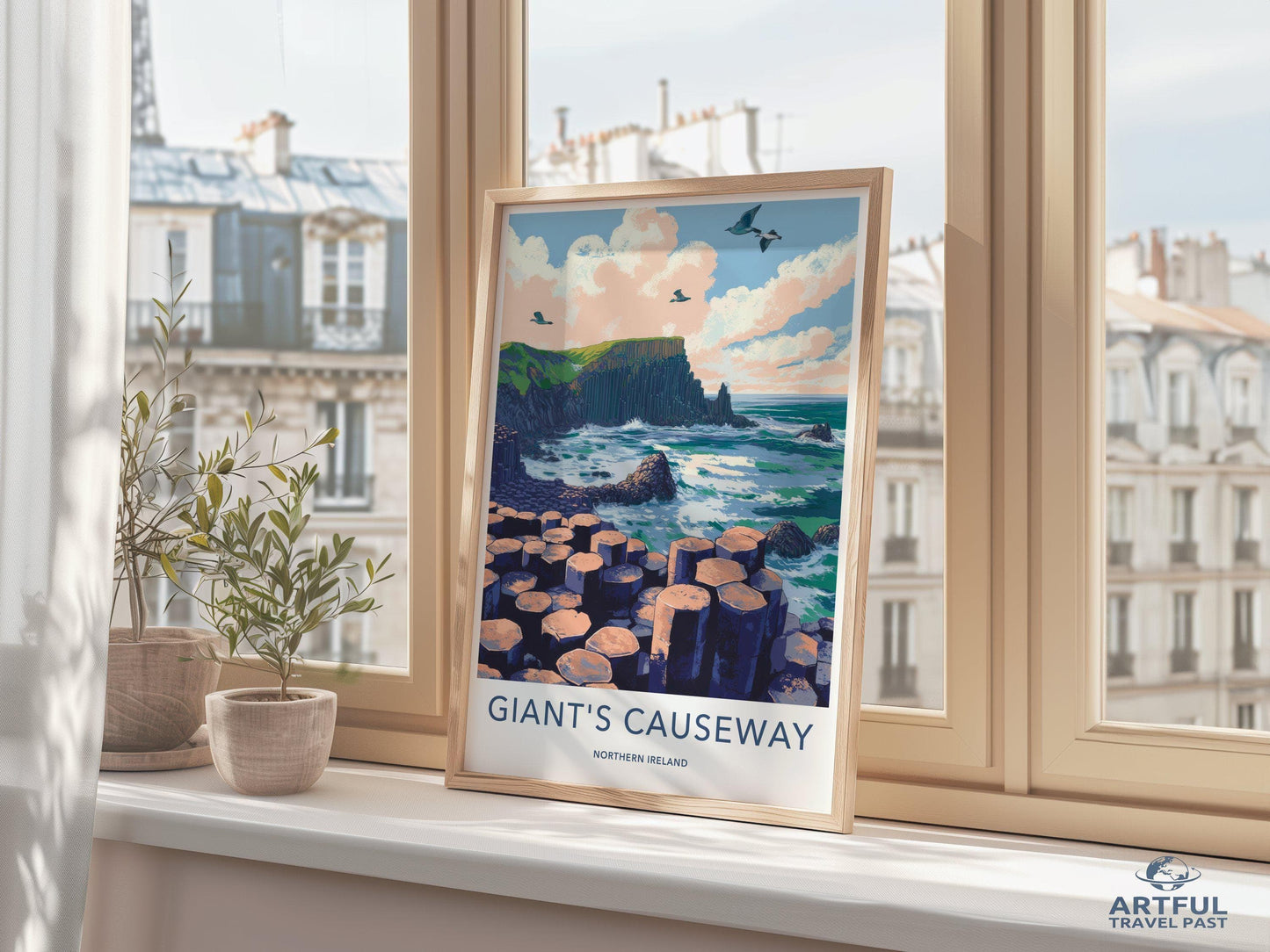 Giant’s Causeway Poster | Northern Ireland Wall Art