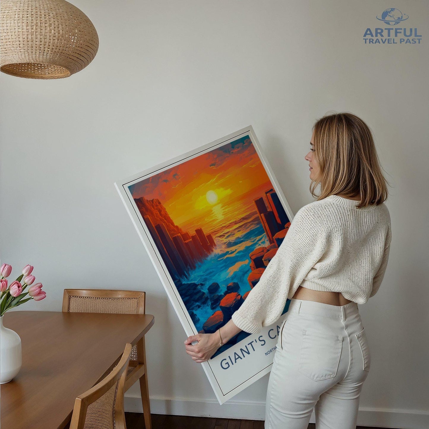 Giant’s Causeway Poster | Northern Ireland Wall Art