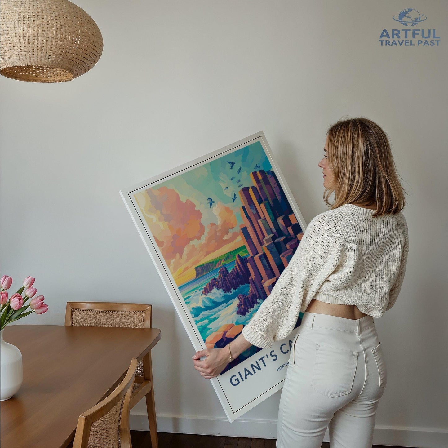 Giant’s Causeway Poster | Northern Ireland Wall Art