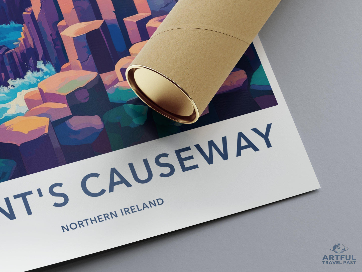 Giant’s Causeway Poster | Northern Ireland Wall Art