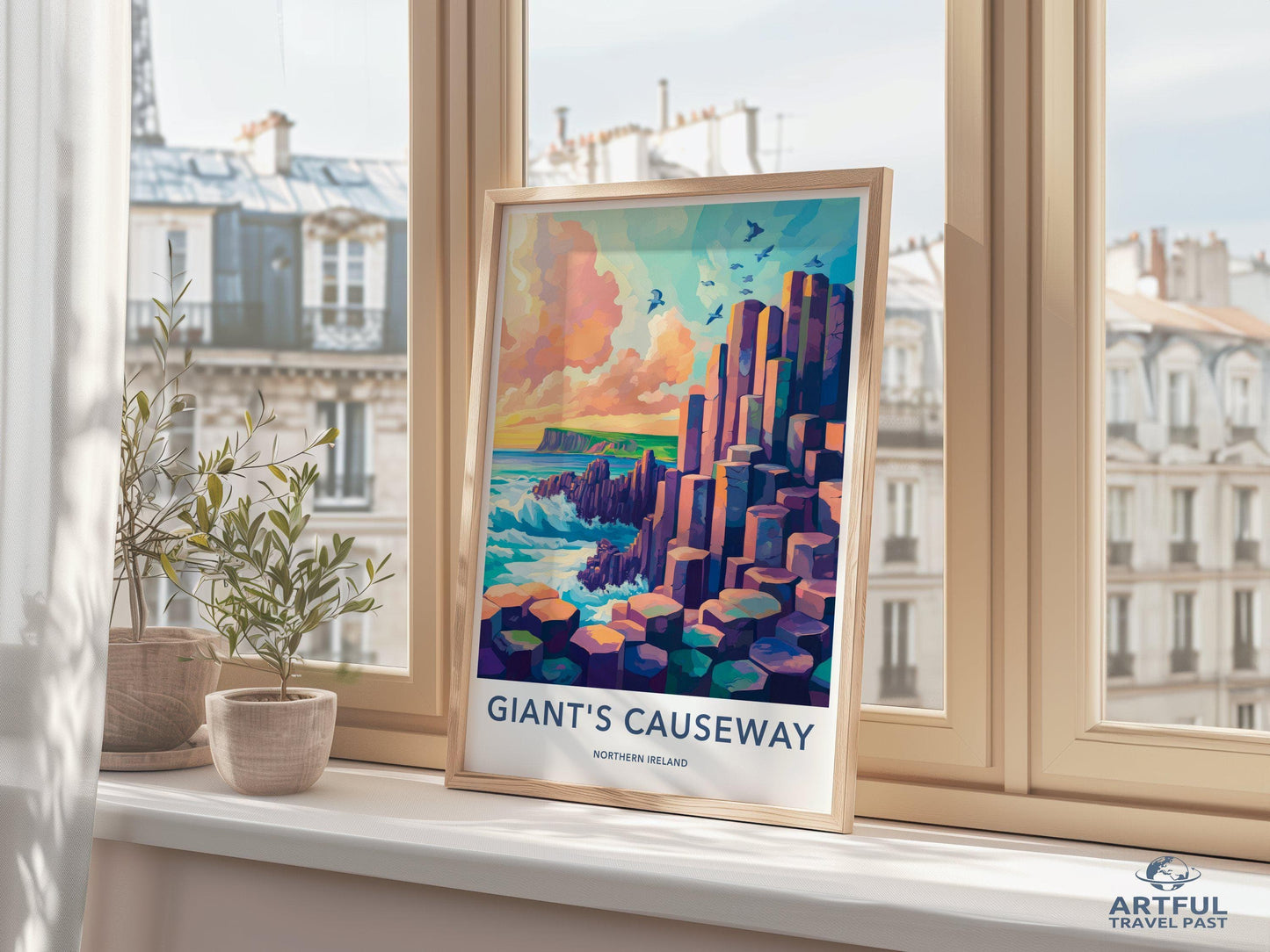 Giant’s Causeway Poster | Northern Ireland Wall Art