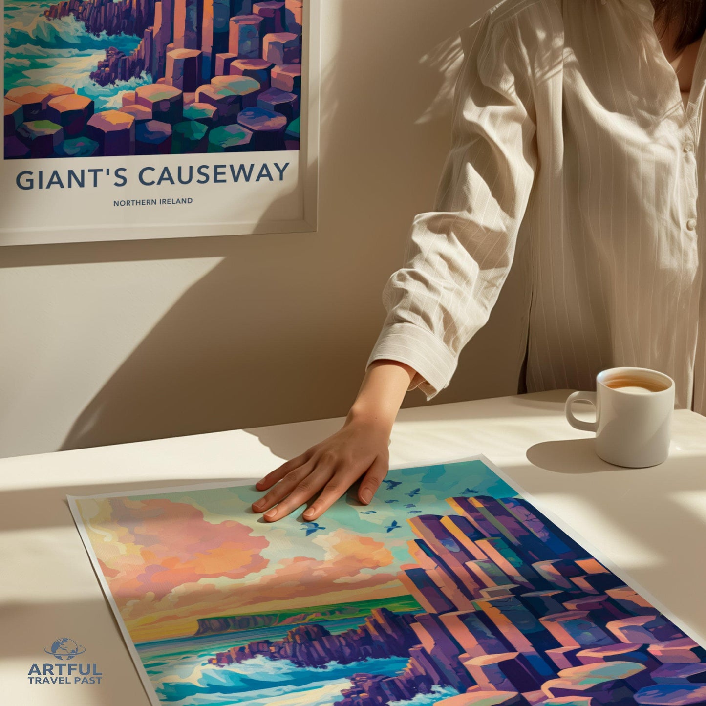 Giant’s Causeway Poster | Northern Ireland Wall Art