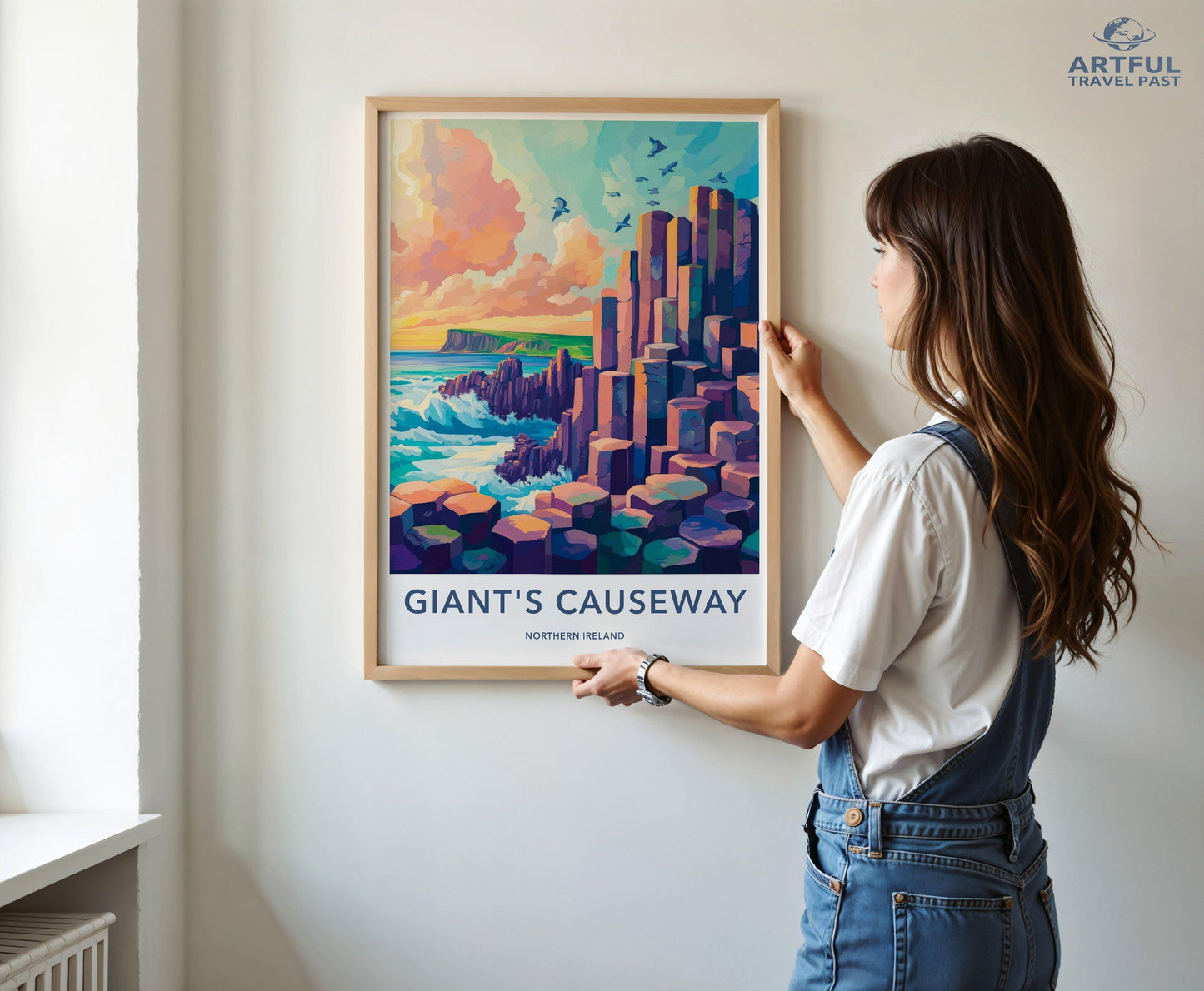 Giant’s Causeway Poster | Northern Ireland Wall Art