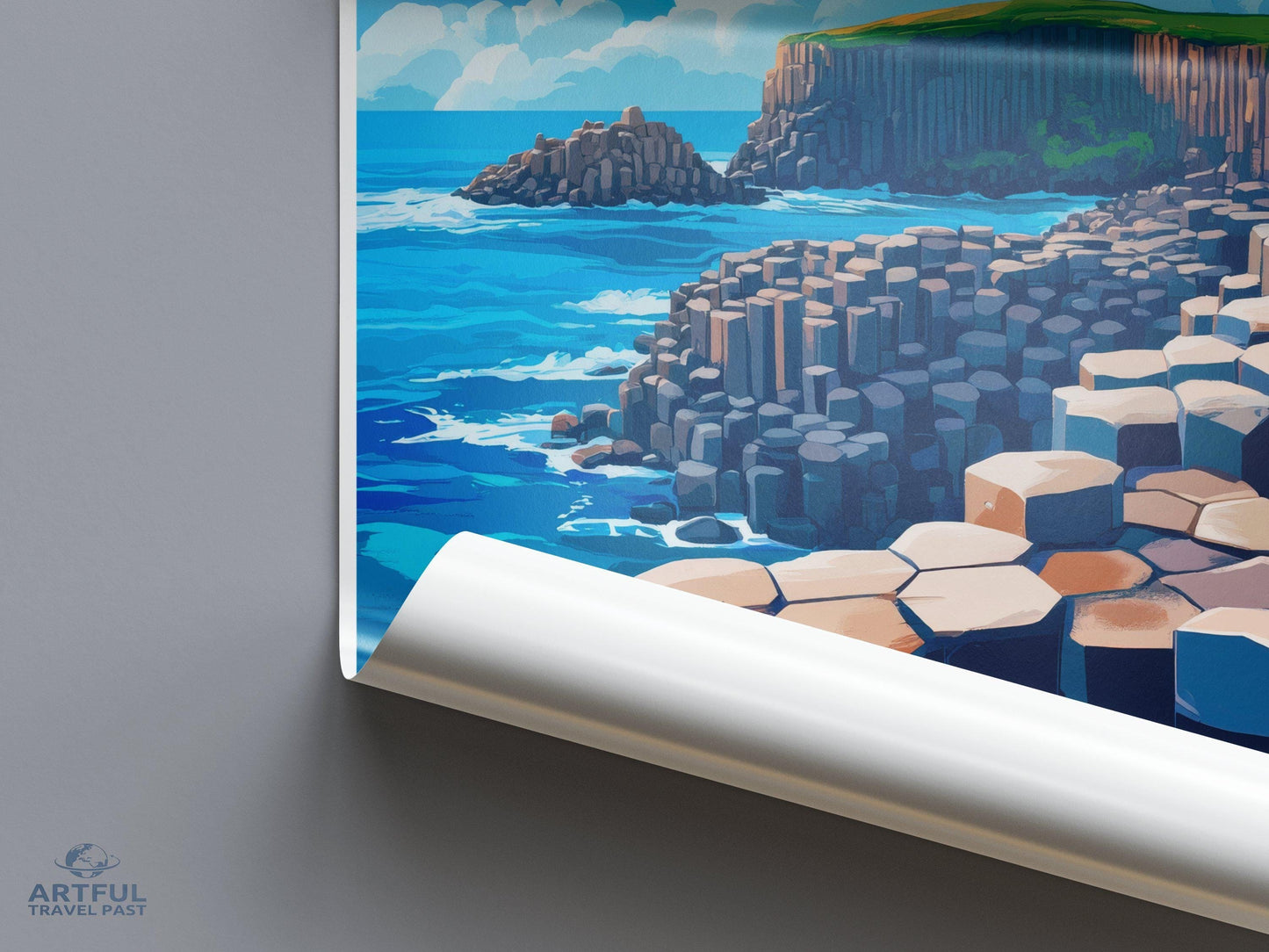 Giant’s Causeway Poster - Northern Ireland Wall Art