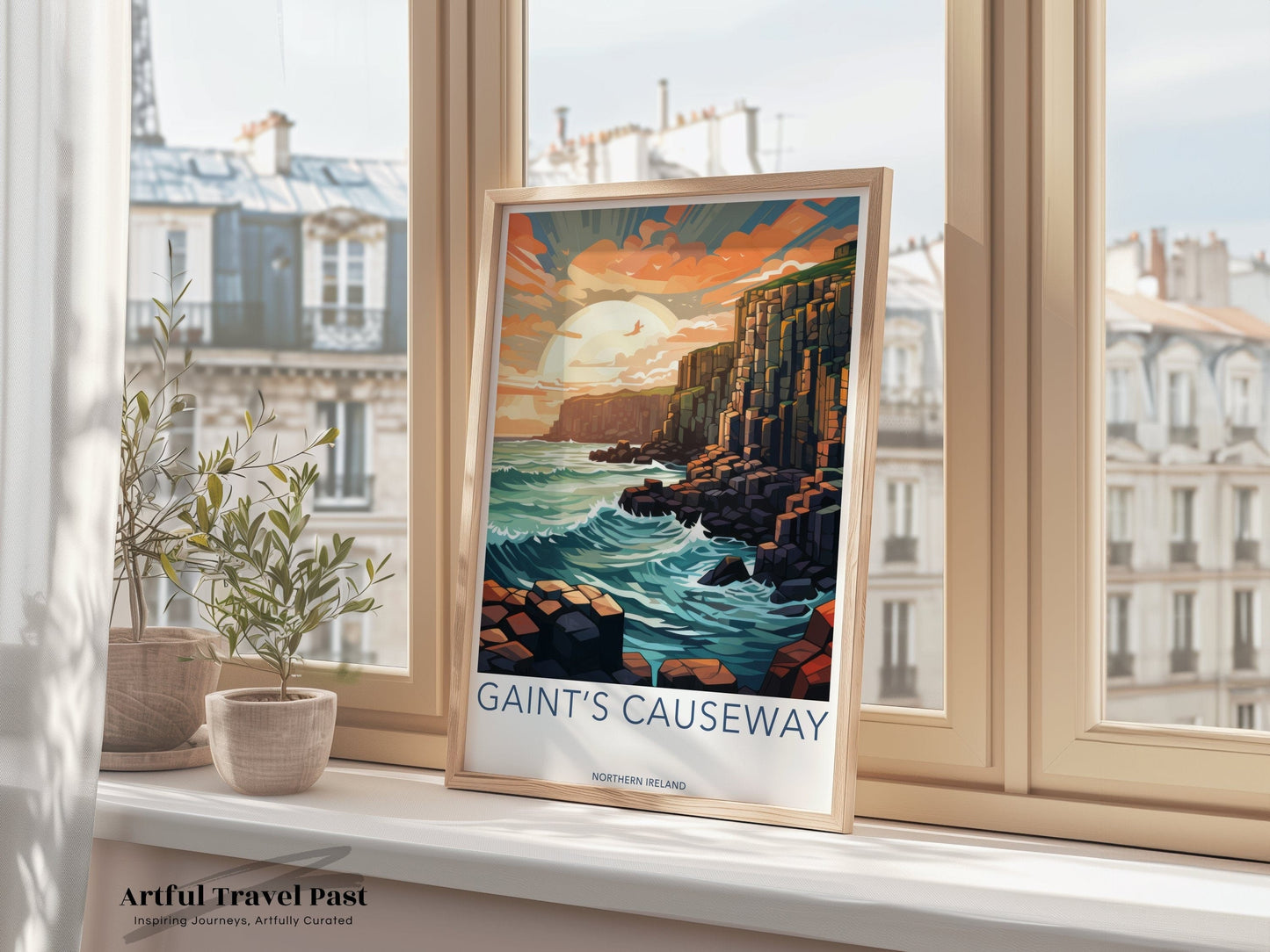 Giant’s Causeway Poster | Northern Ireland Wall Art