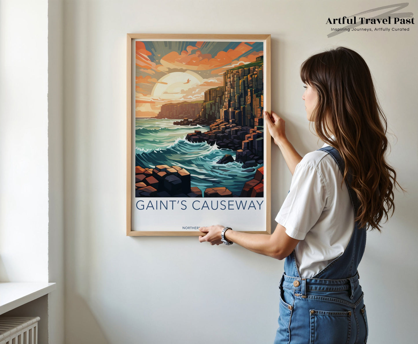 Giant’s Causeway Poster | Northern Ireland Wall Art