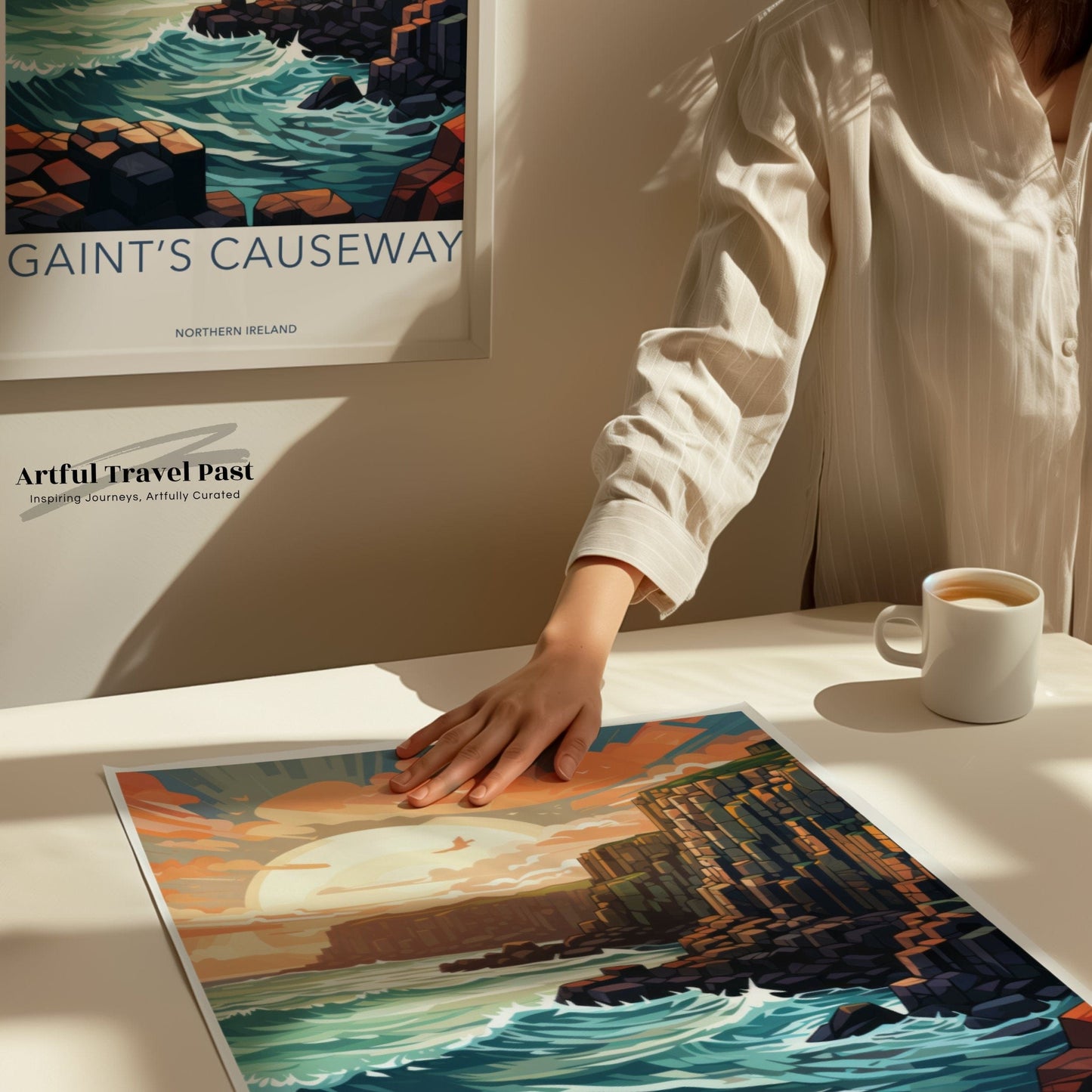 Giant’s Causeway Poster | Northern Ireland Wall Art