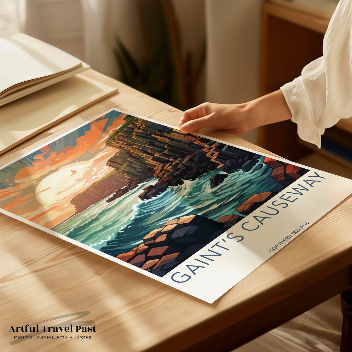 Giant’s Causeway Poster | Northern Ireland Wall Art