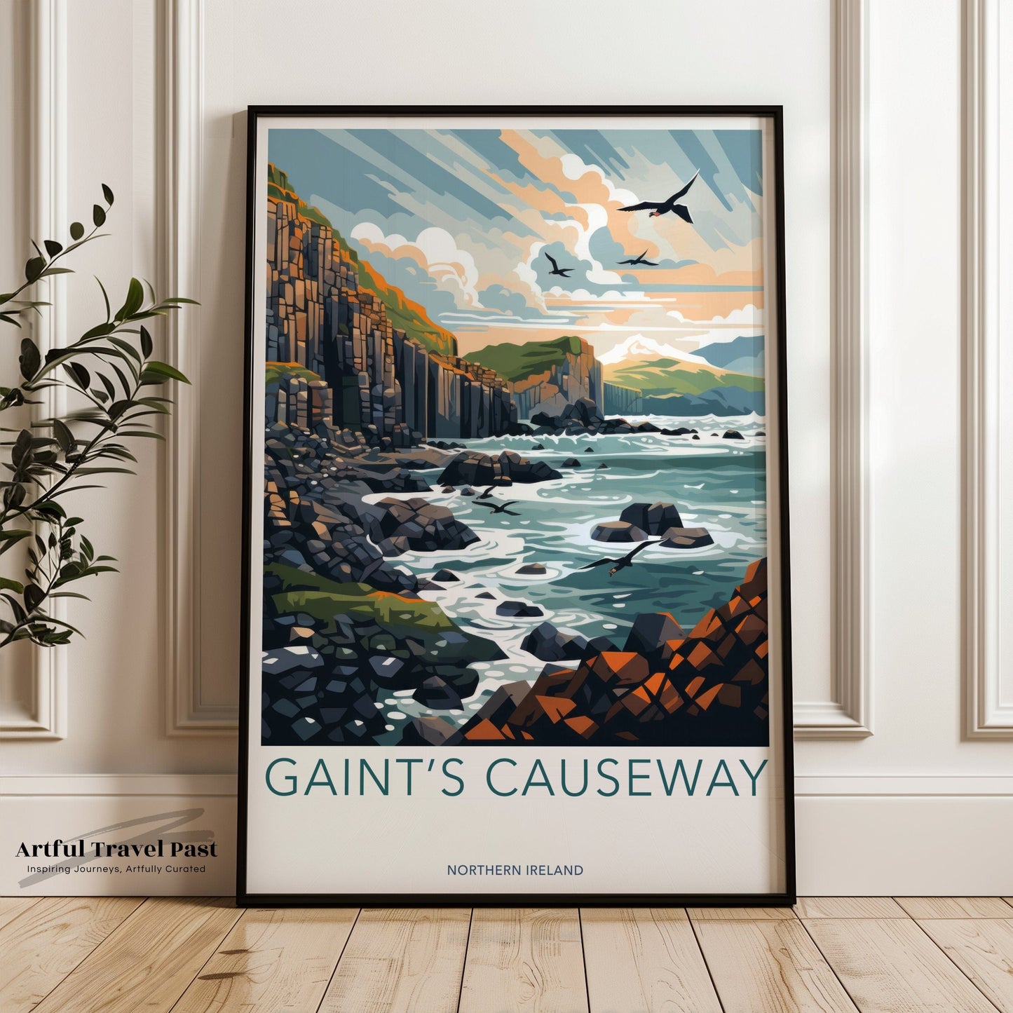 Giant’s Causeway Poster - Northern Ireland Wall Art