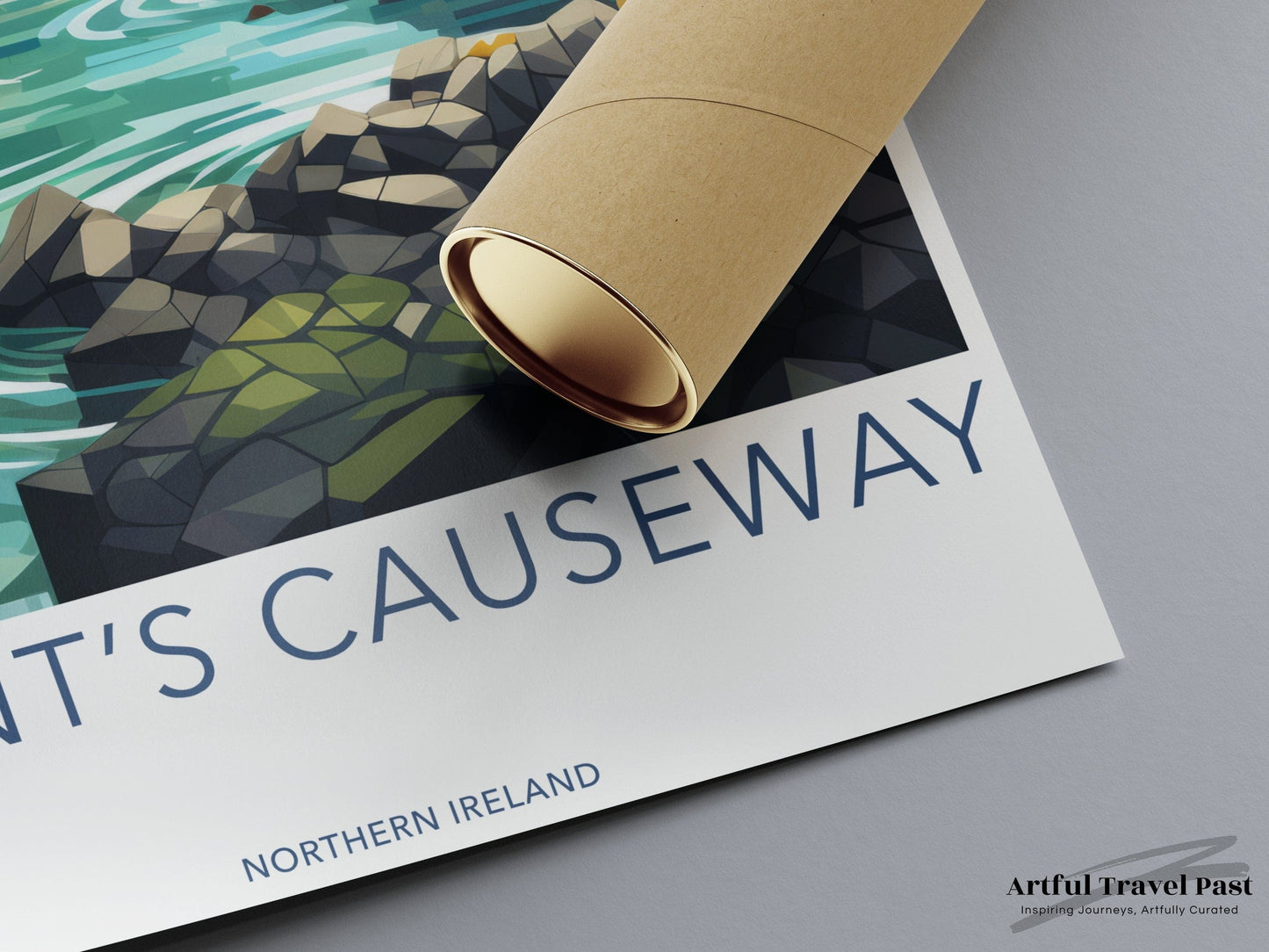 Giant’s Causeway Poster | Northern Ireland Wall Art