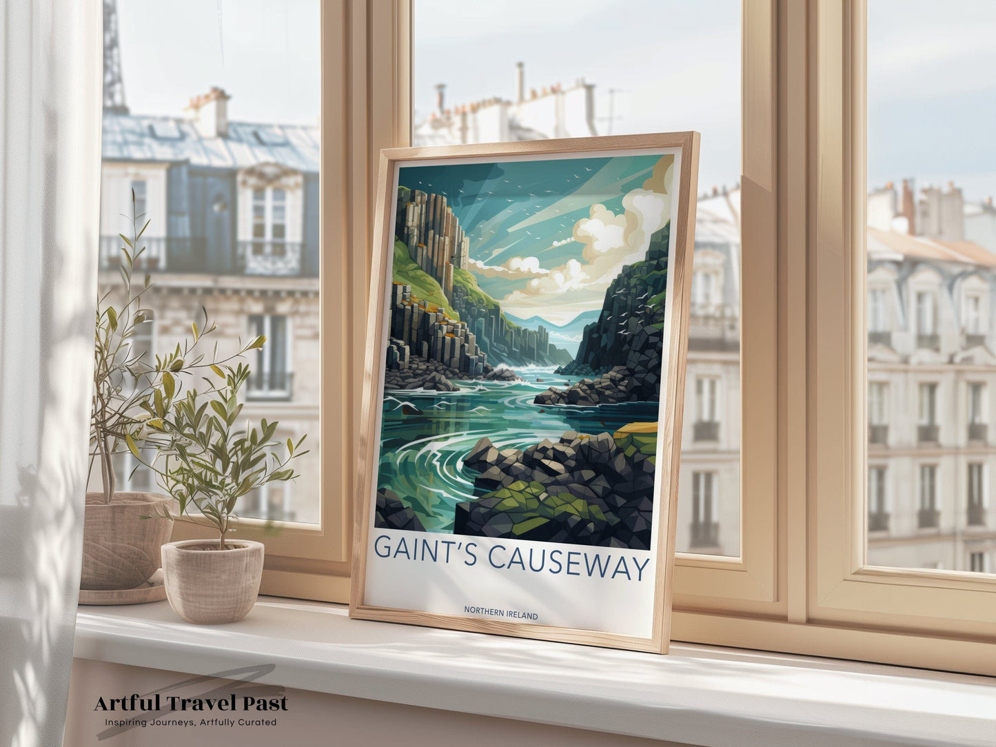 Giant’s Causeway Poster | Northern Ireland Wall Art