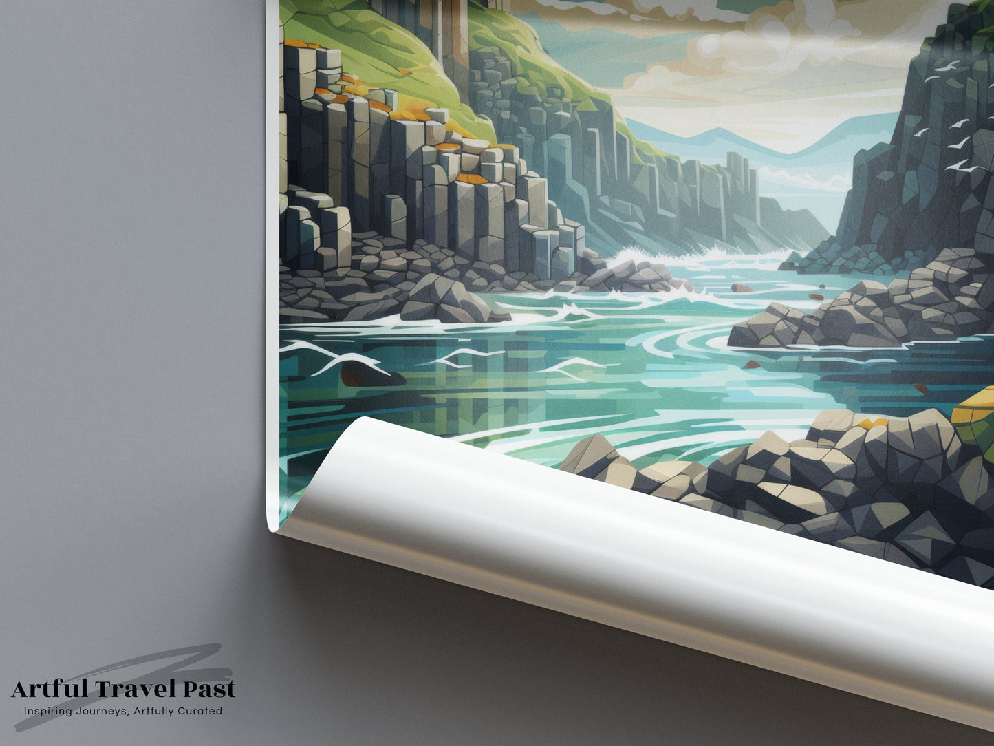 Giant’s Causeway Poster | Northern Ireland Wall Art