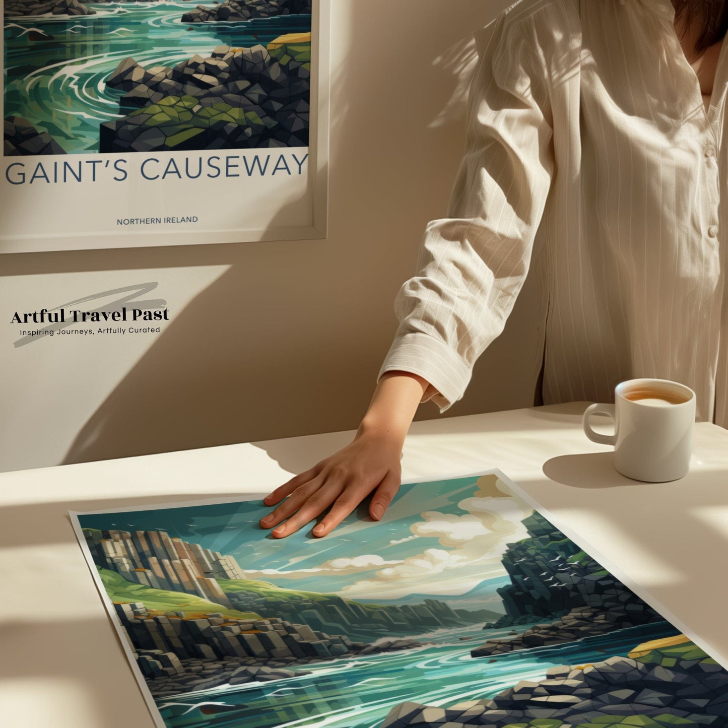 Giant’s Causeway Poster | Northern Ireland Wall Art