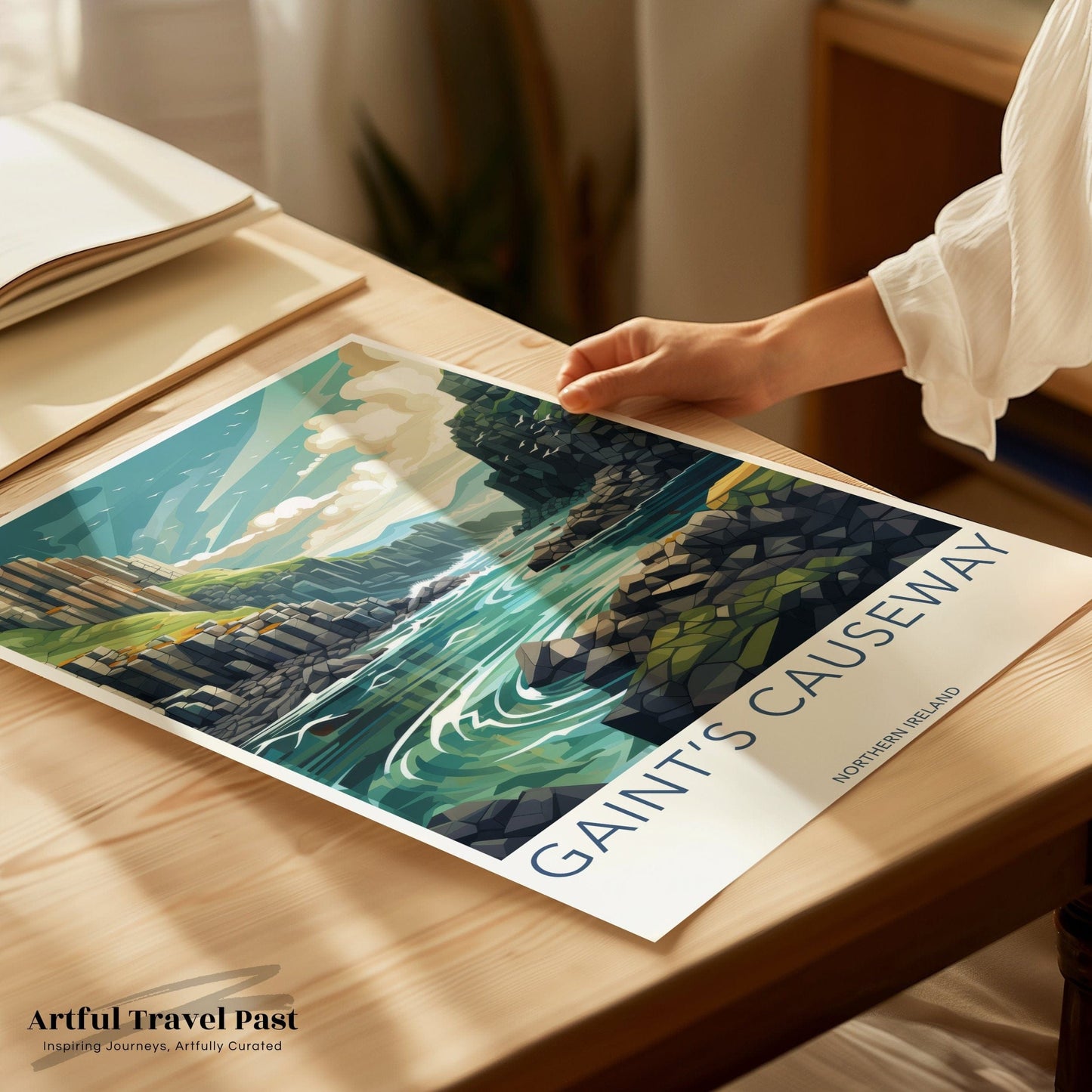 Giant’s Causeway Poster | Northern Ireland Wall Art