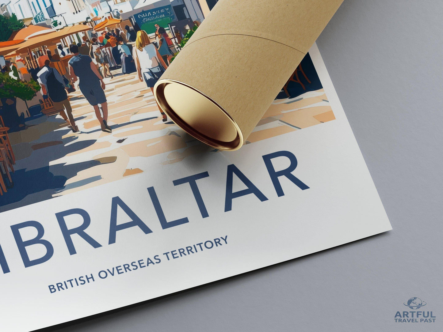 Gibraltar Poster | Gibraltar Wall Art | UK Decor