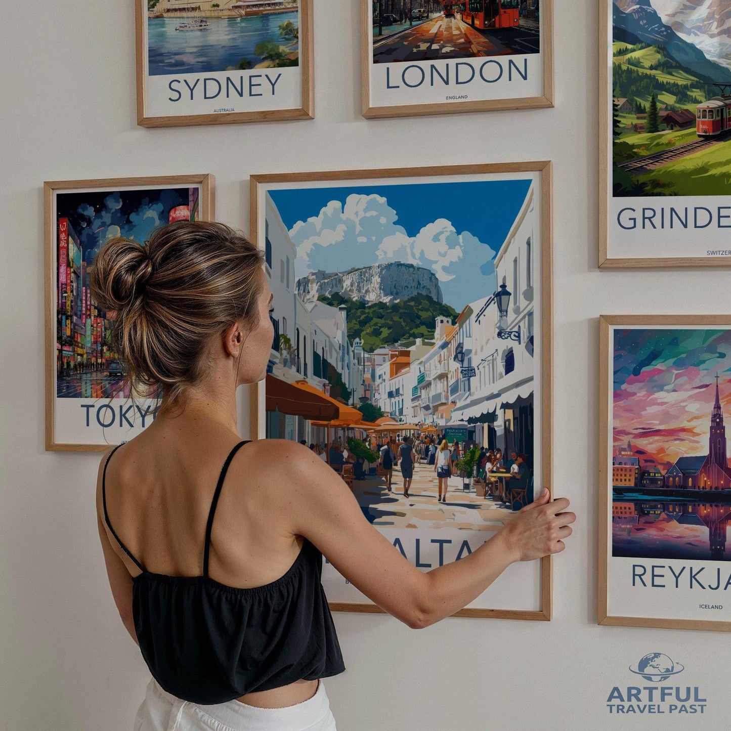 Gibraltar Poster | Gibraltar Wall Art | UK Decor