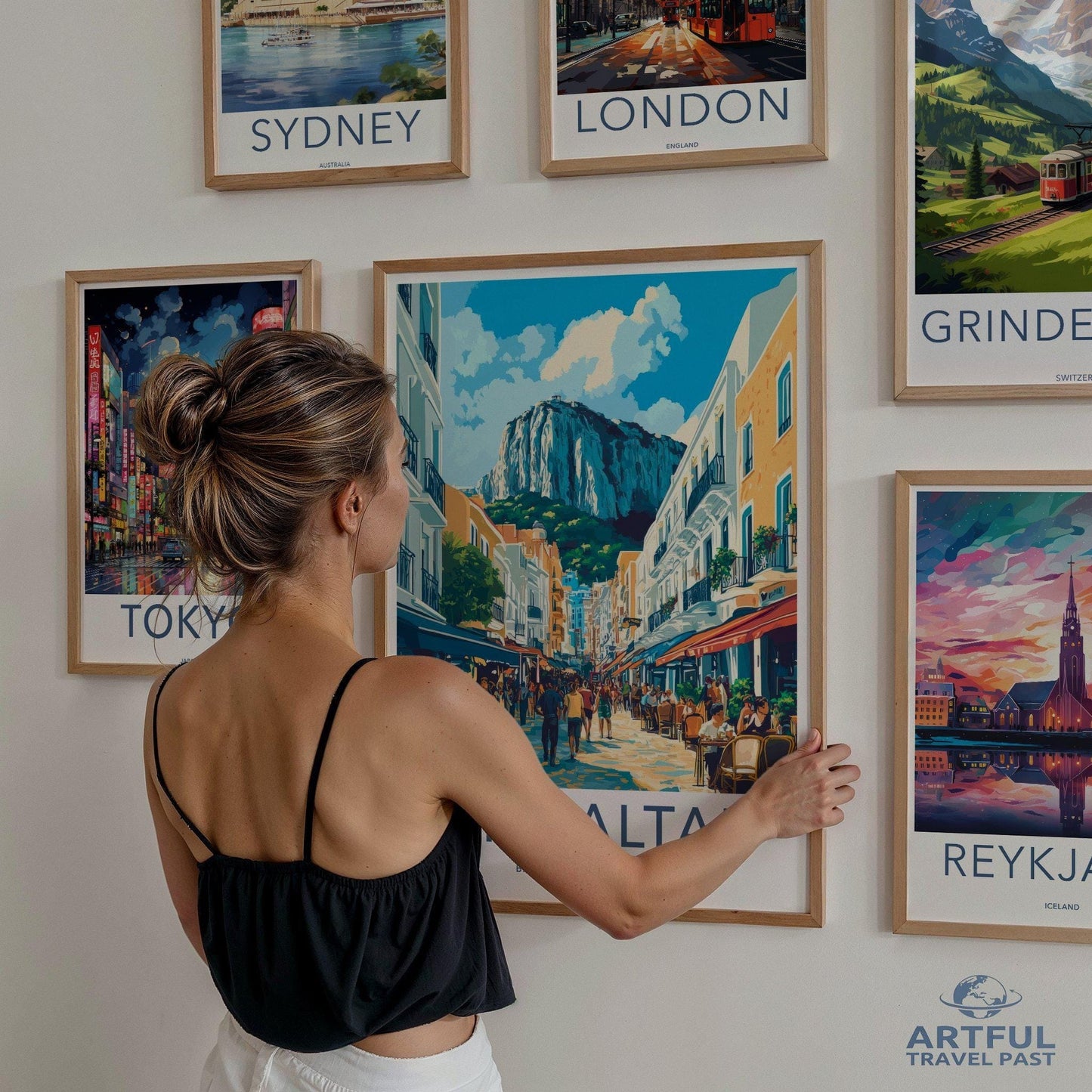 Gibraltar Poster | Gibraltar Wall Art | UK Decor