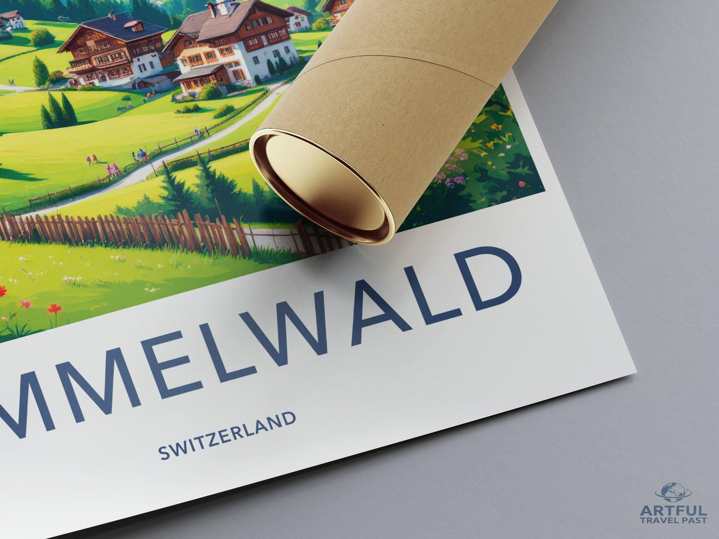Gimmelwald Poster