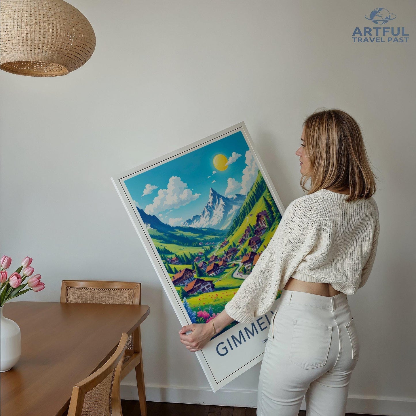 Gimmelwald Poster - Switzerland Wall Art