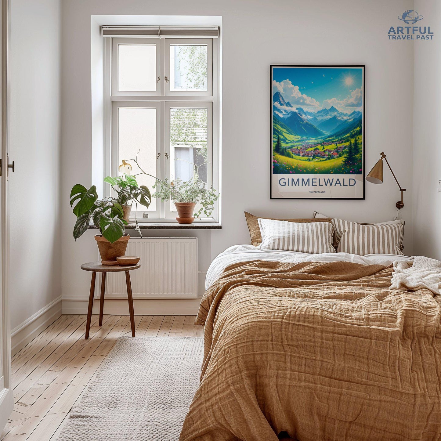 Gimmelwald Poster - Switzerland Wall Art