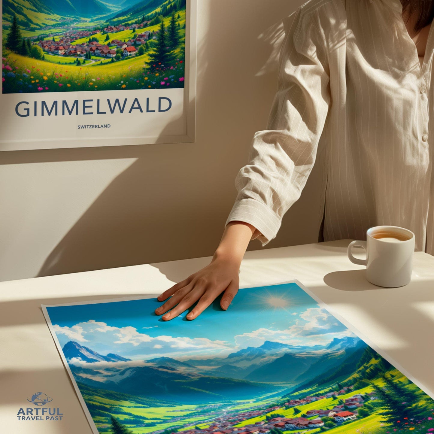 Gimmelwald Poster - Switzerland Wall Art