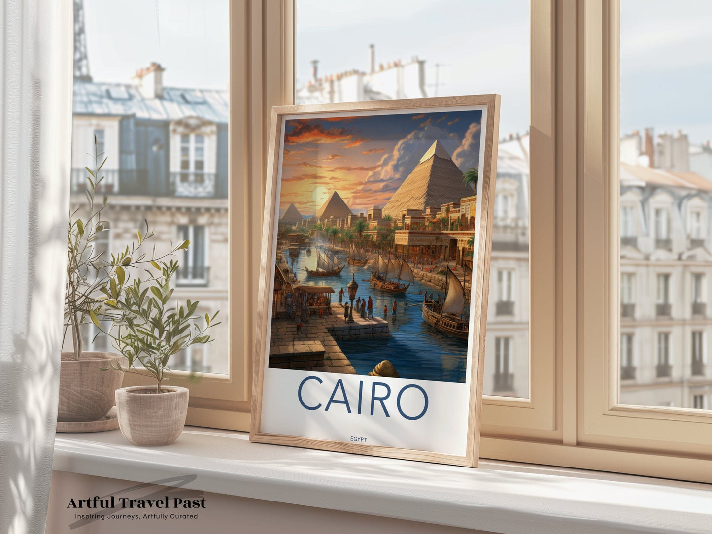 Giza Poster - Egypt Wall Art