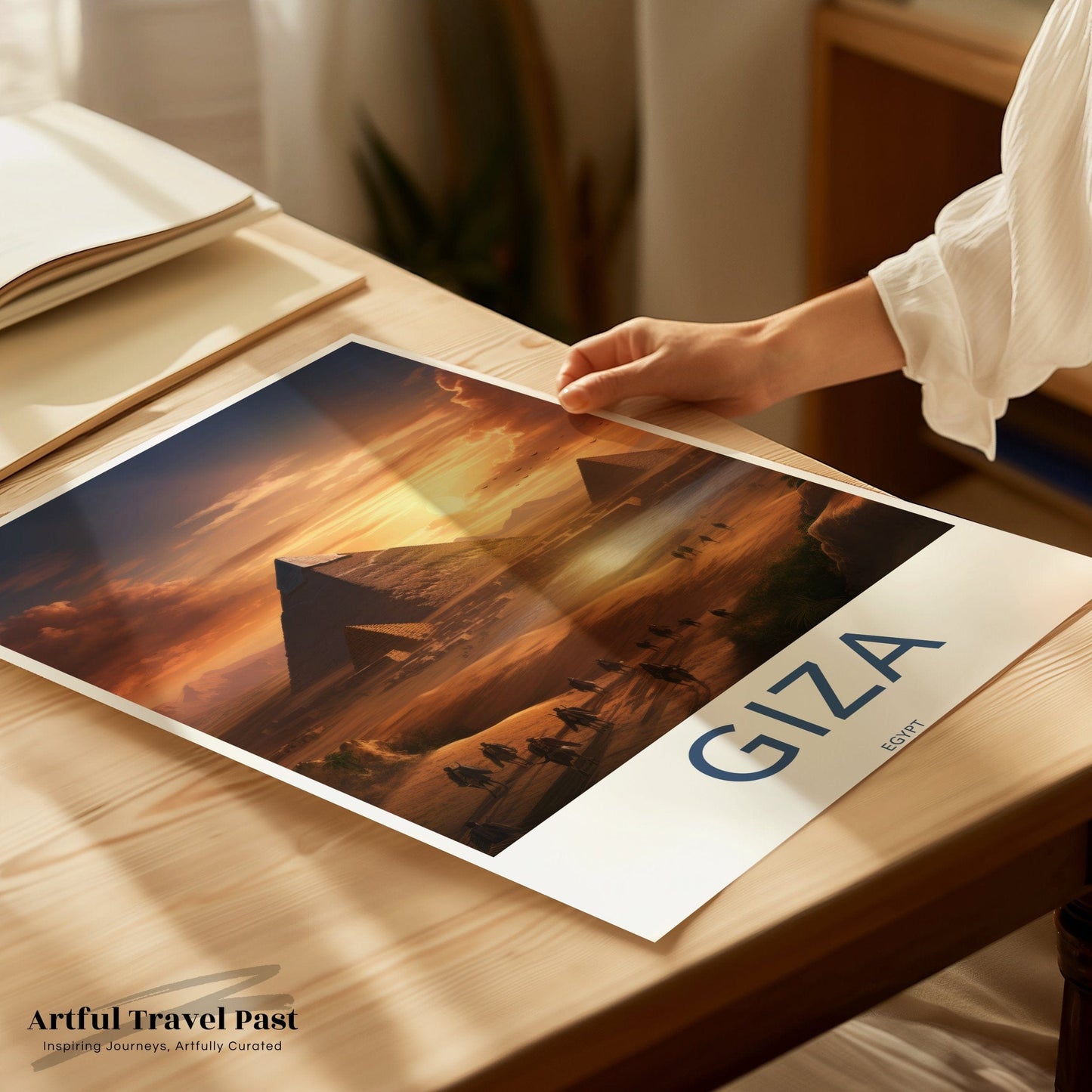Giza Poster - Egypt Wall Art