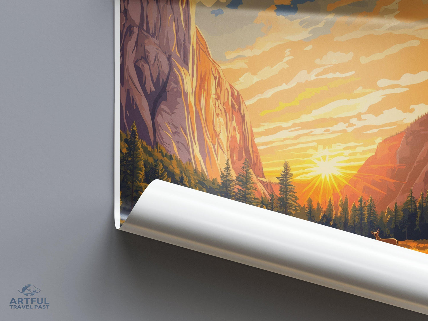 Glacier National Park Poster