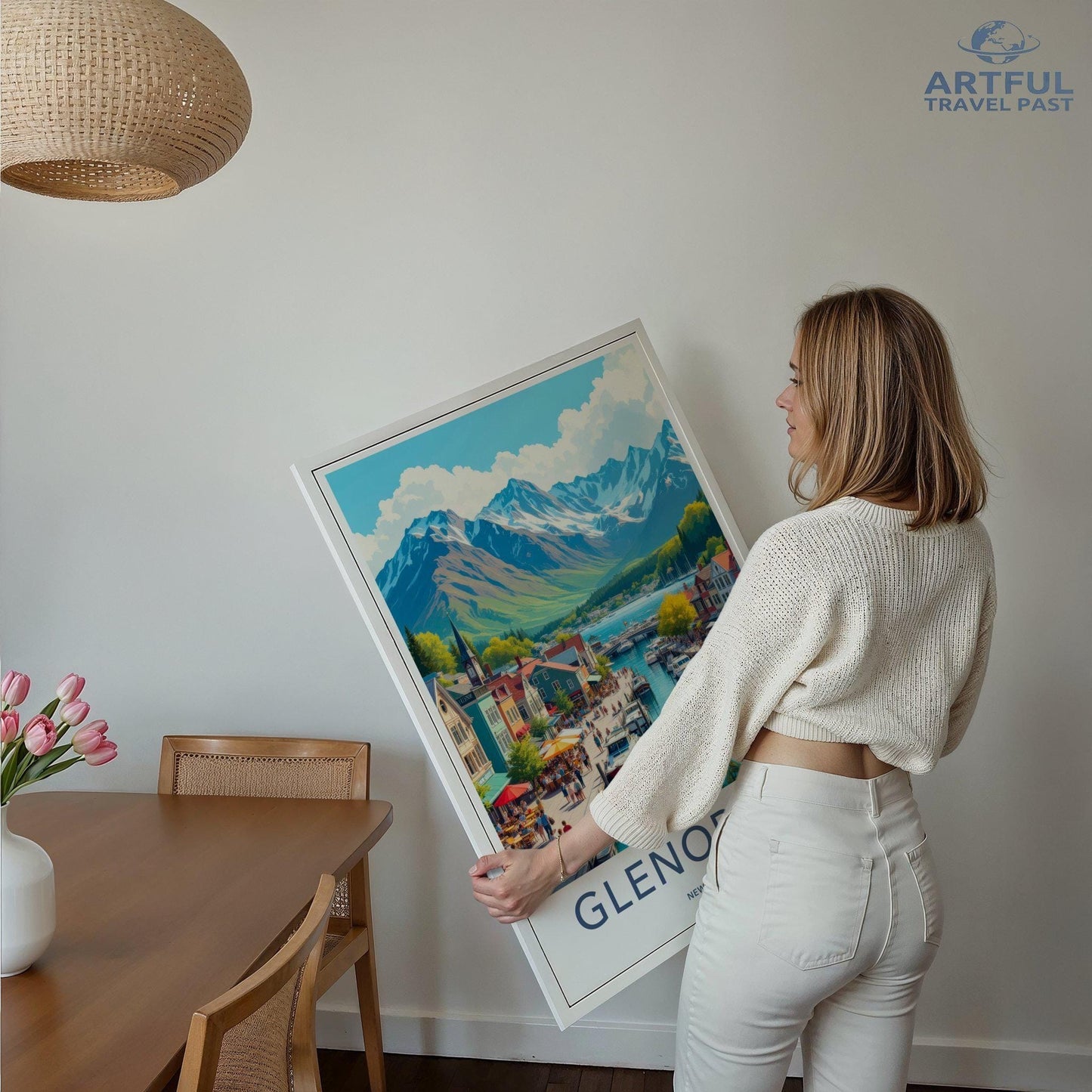 Glenorchy Poster - New Zealand Wall Art