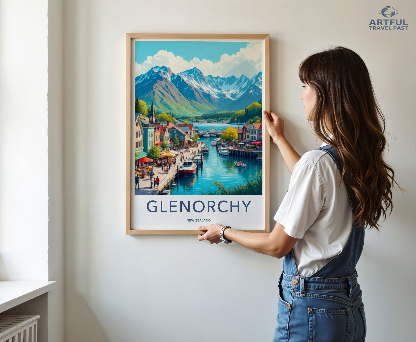 Glenorchy Poster - New Zealand Wall Art