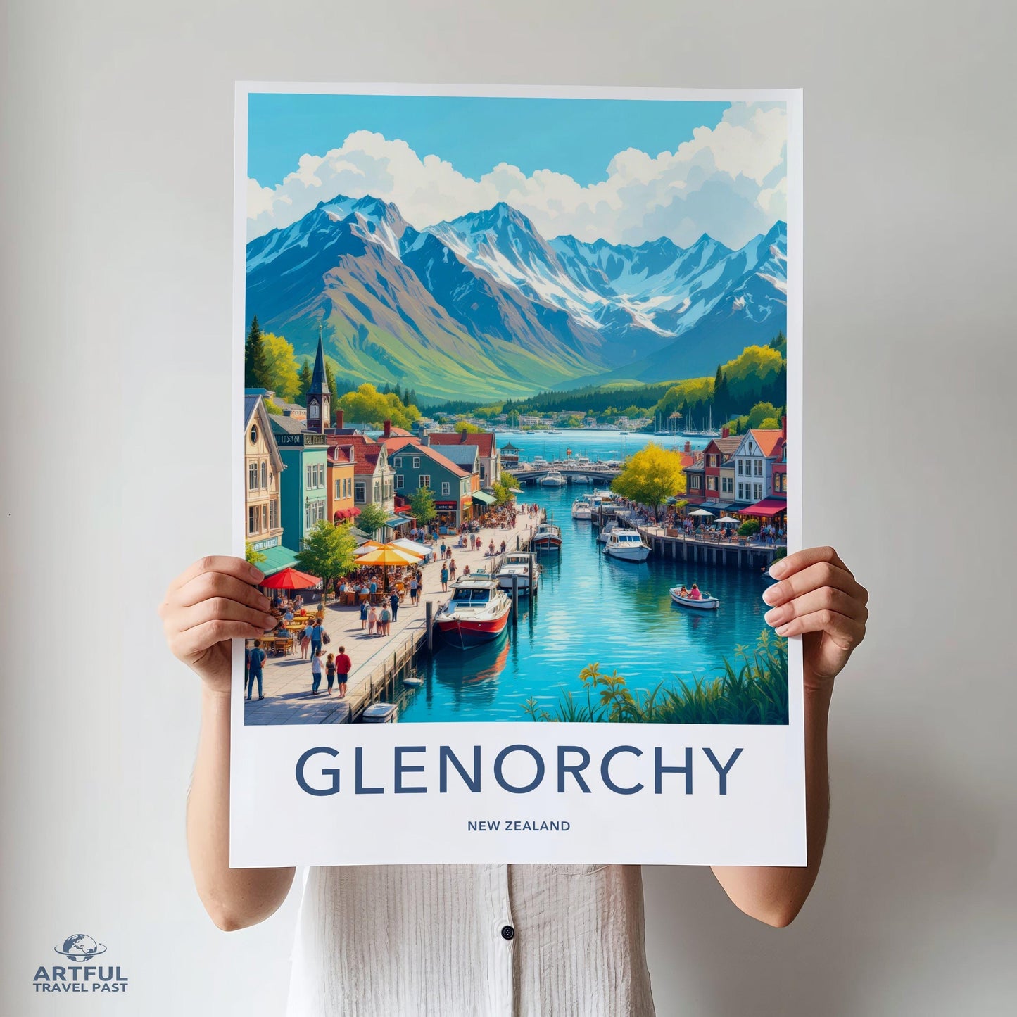 Glenorchy Poster - New Zealand Wall Art
