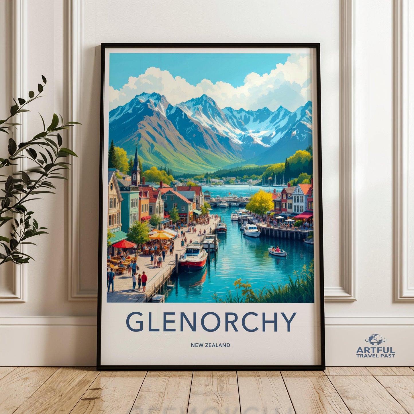 Glenorchy Poster - New Zealand Wall Art