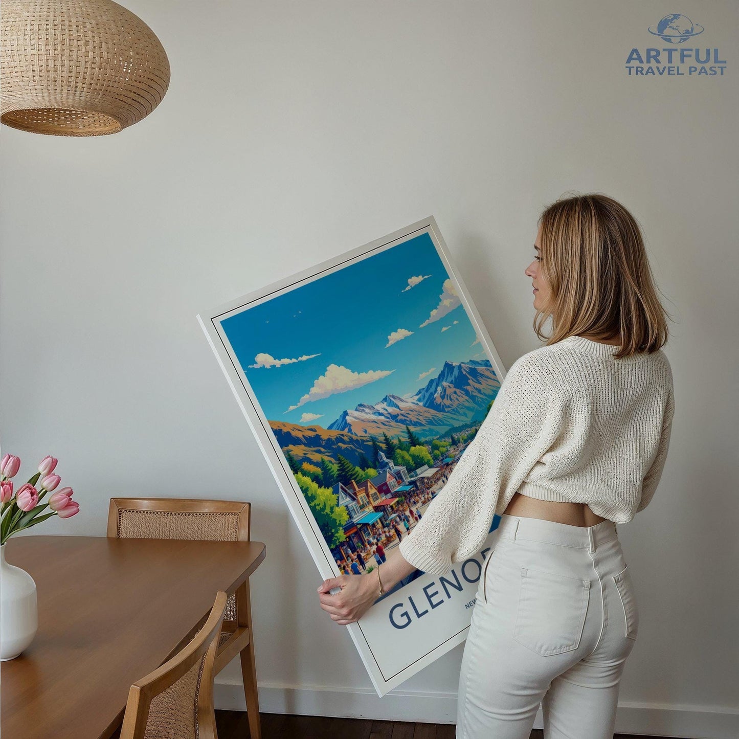 Glenorchy Poster - New Zealand Wall Art