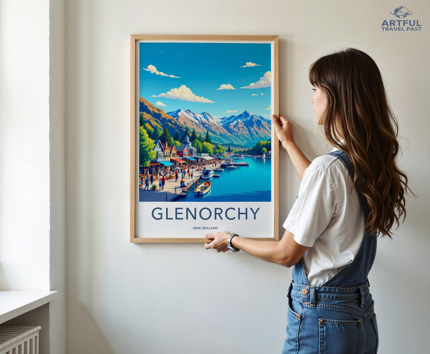 Glenorchy Poster - New Zealand Wall Art
