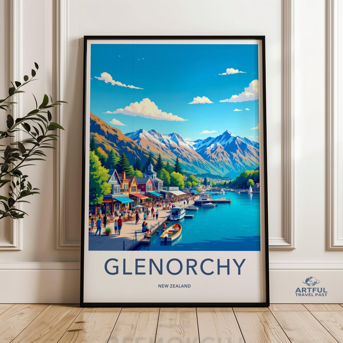 Glenorchy Poster - New Zealand Wall Art