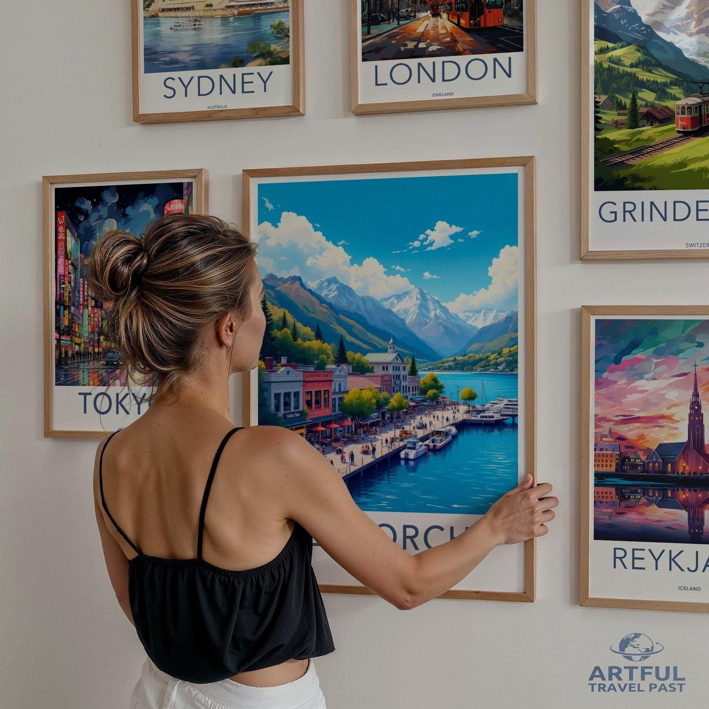 Glenorchy Poster - New Zealand Wall Art